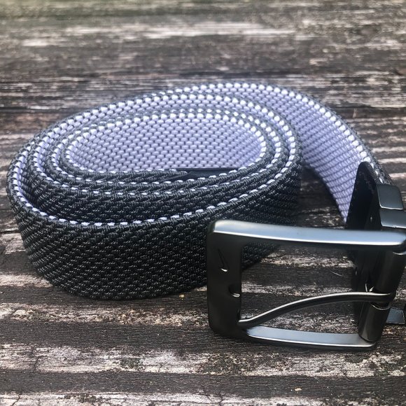 Nike Other - Nike Reversible Men's Gray/White Web Belt